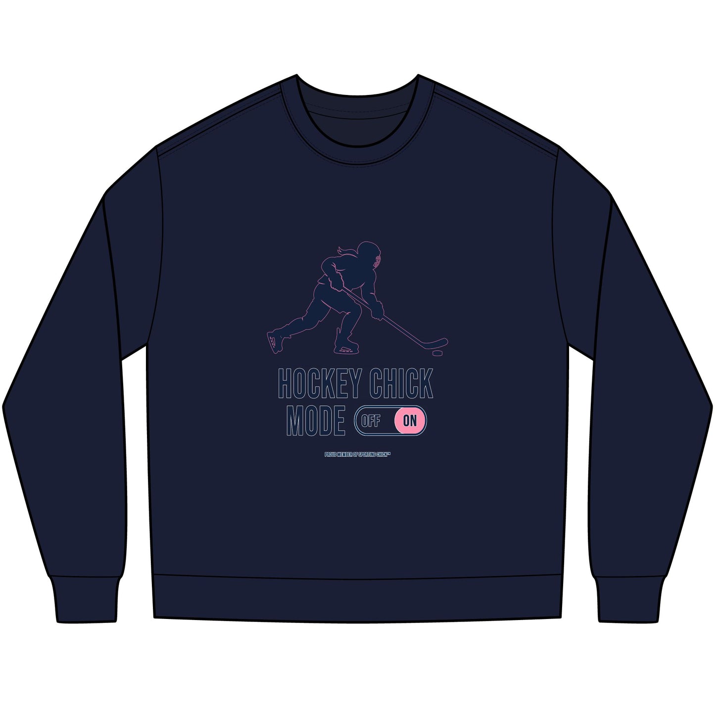 Hockey Chick Mode - long sleeve