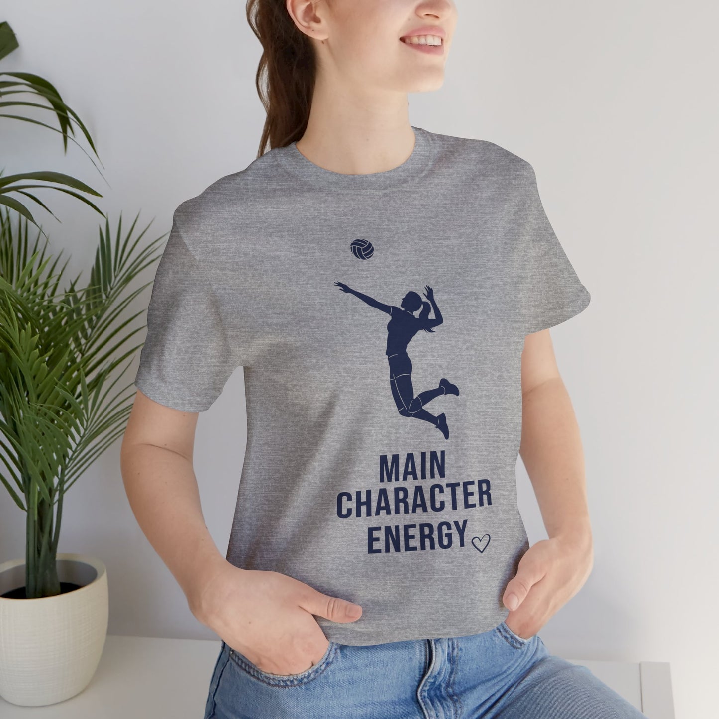 Main Character Energy - Volleyball T