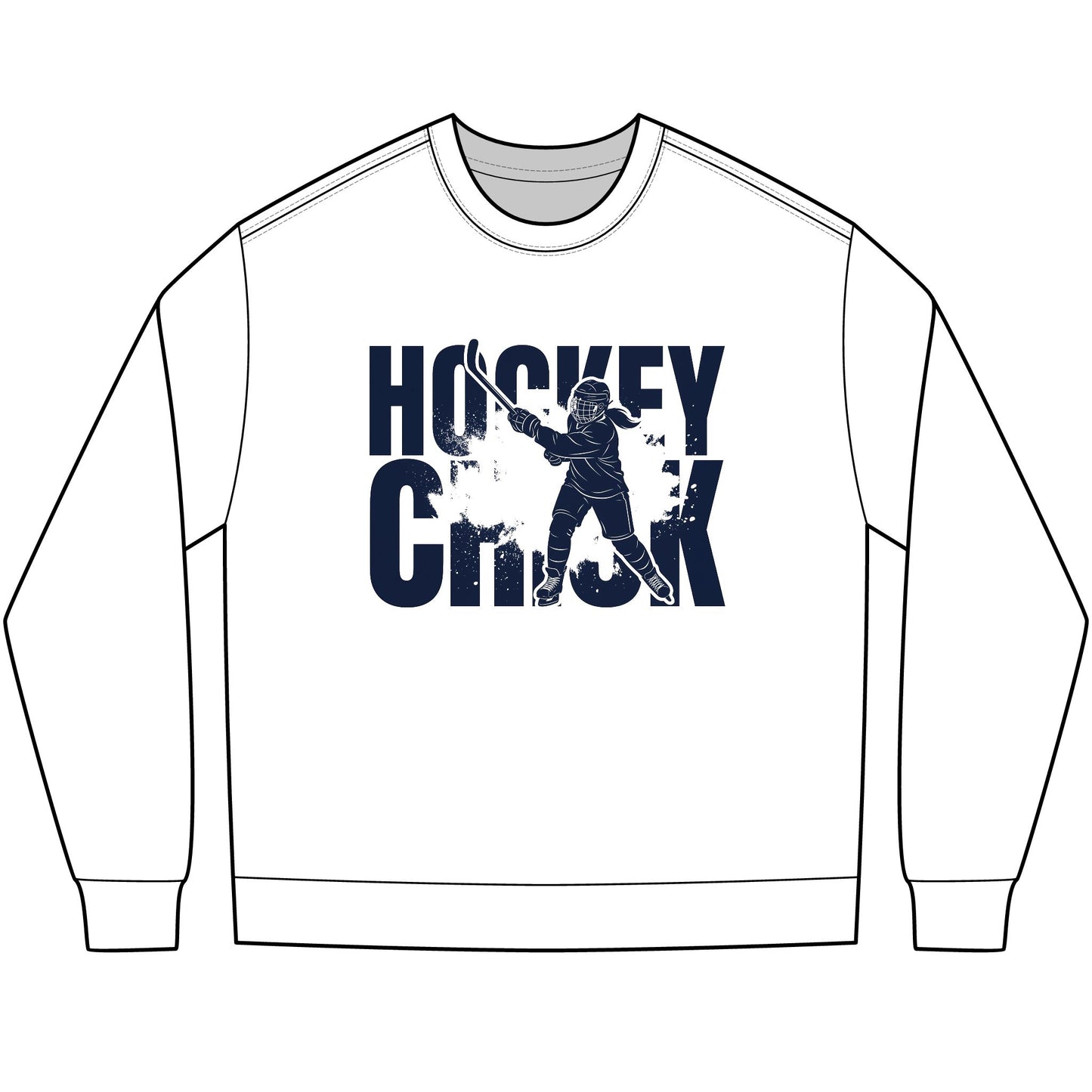 HOCKEY CHICK - Hockey Long Sleeve