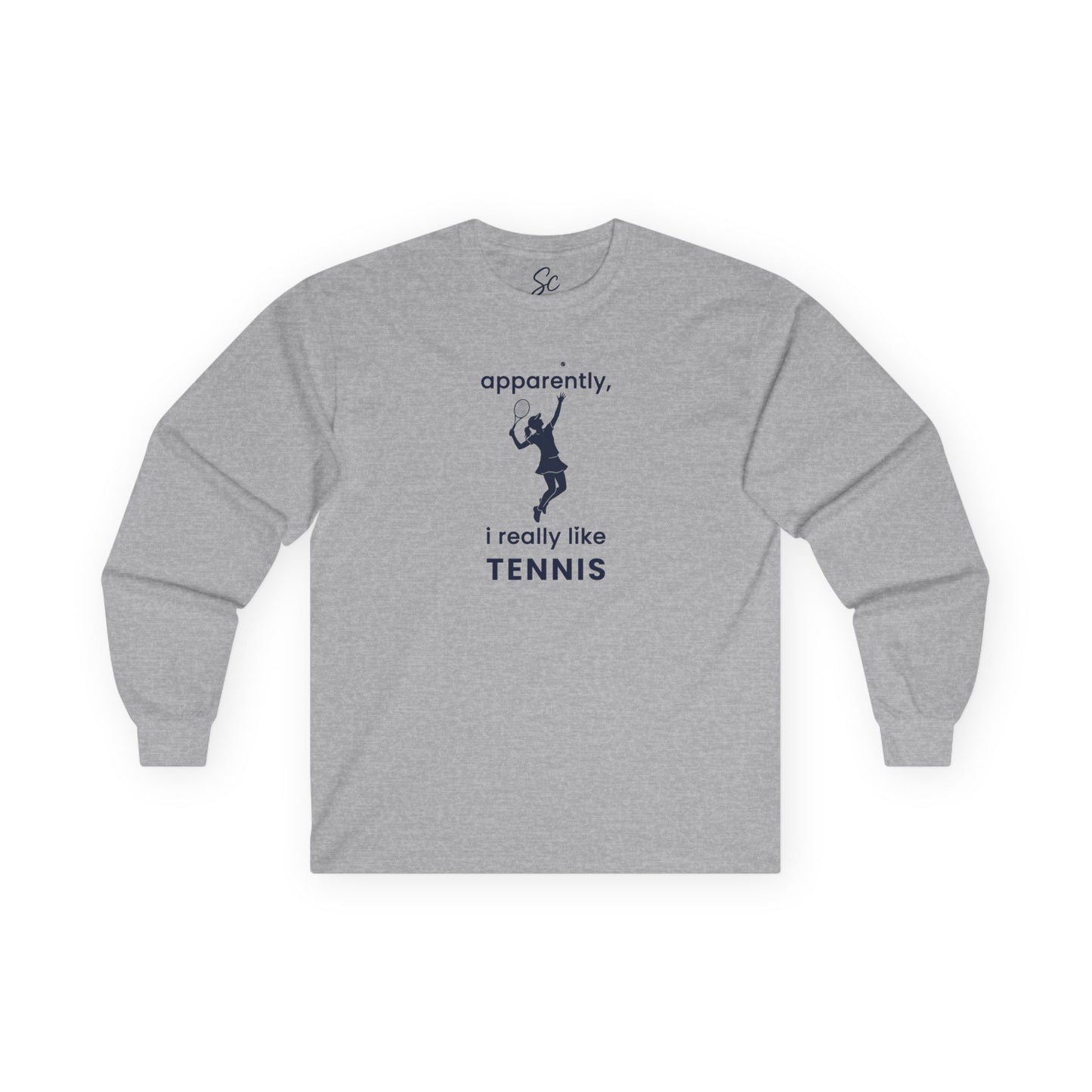 apparently, i really like tennis - Tennis Long Sleeve