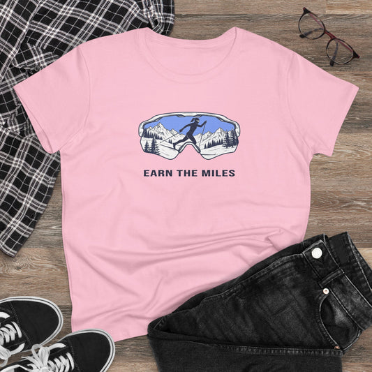 EARN THE MILES - Cross Country Ski T
