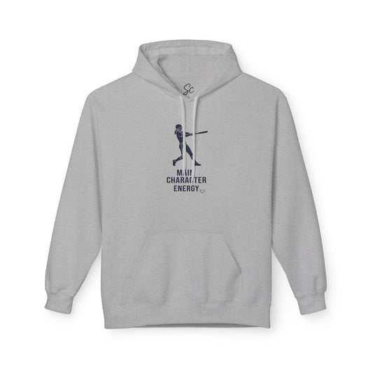 Main Character Energy - Softball Hoodie