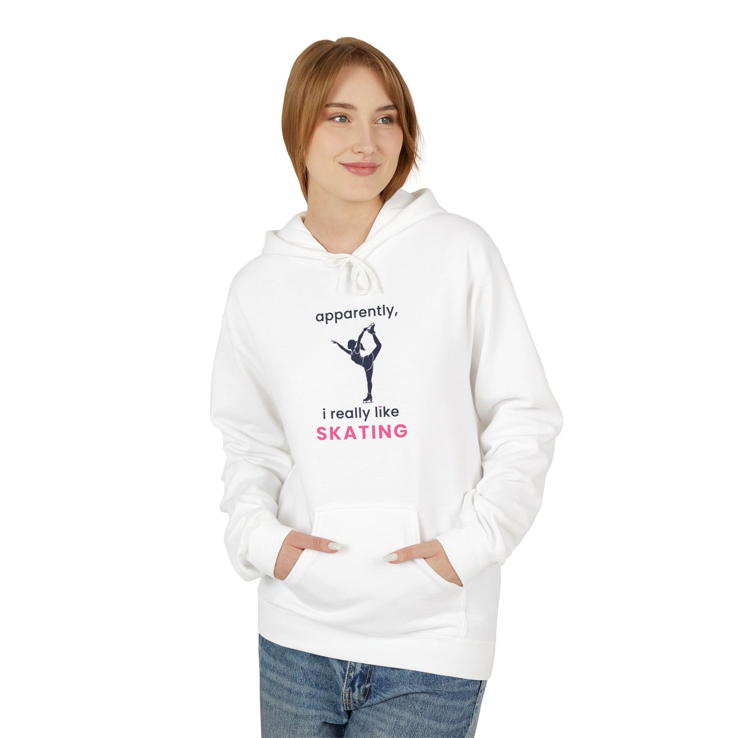 apparently, i really like skating - Lacrosse Hoodie