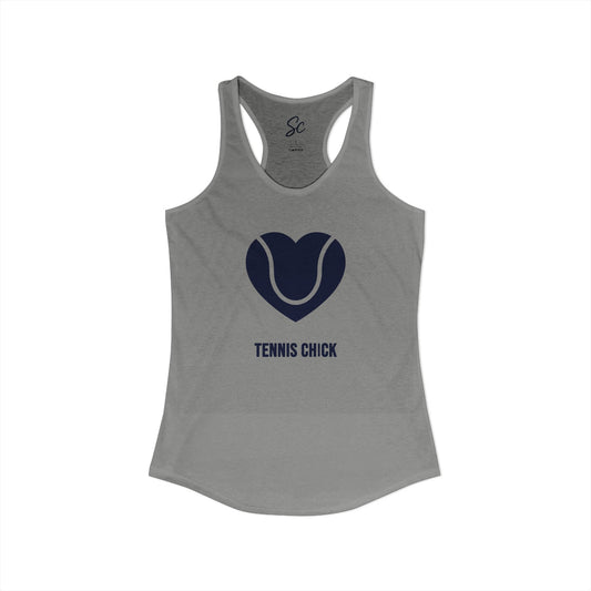 Love - Tennis Racer Back Tank