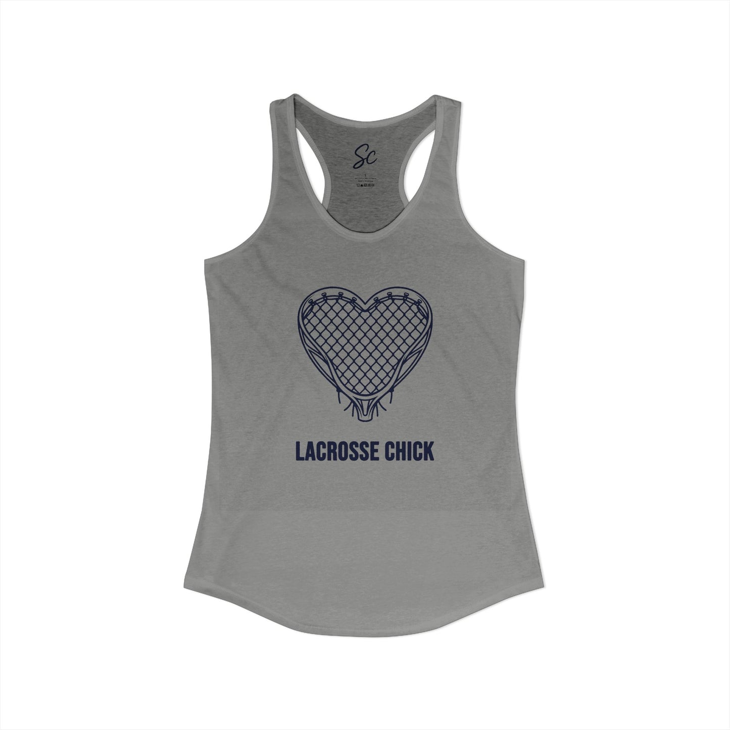 Love - Lacrosse Racer Back Tank