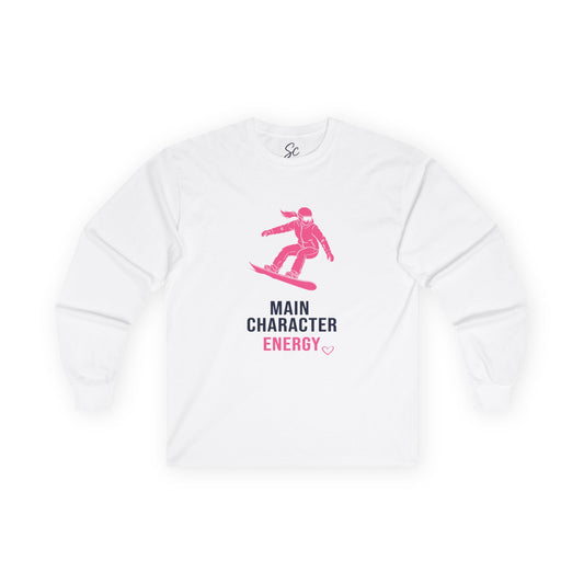 Main Character Energy - Snowboard Long Sleeve
