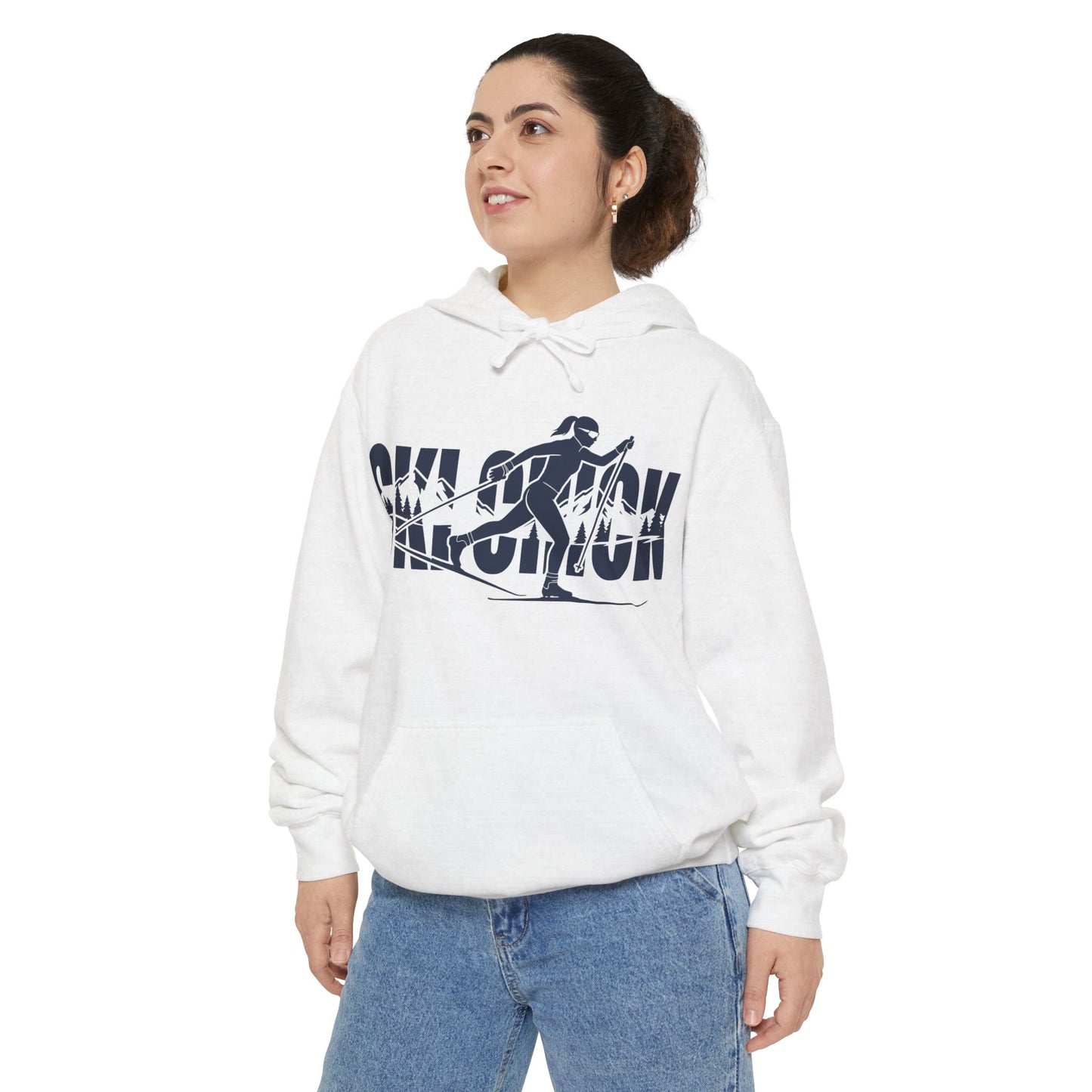 SKI CHICK - Cross Country Ski Hoodie