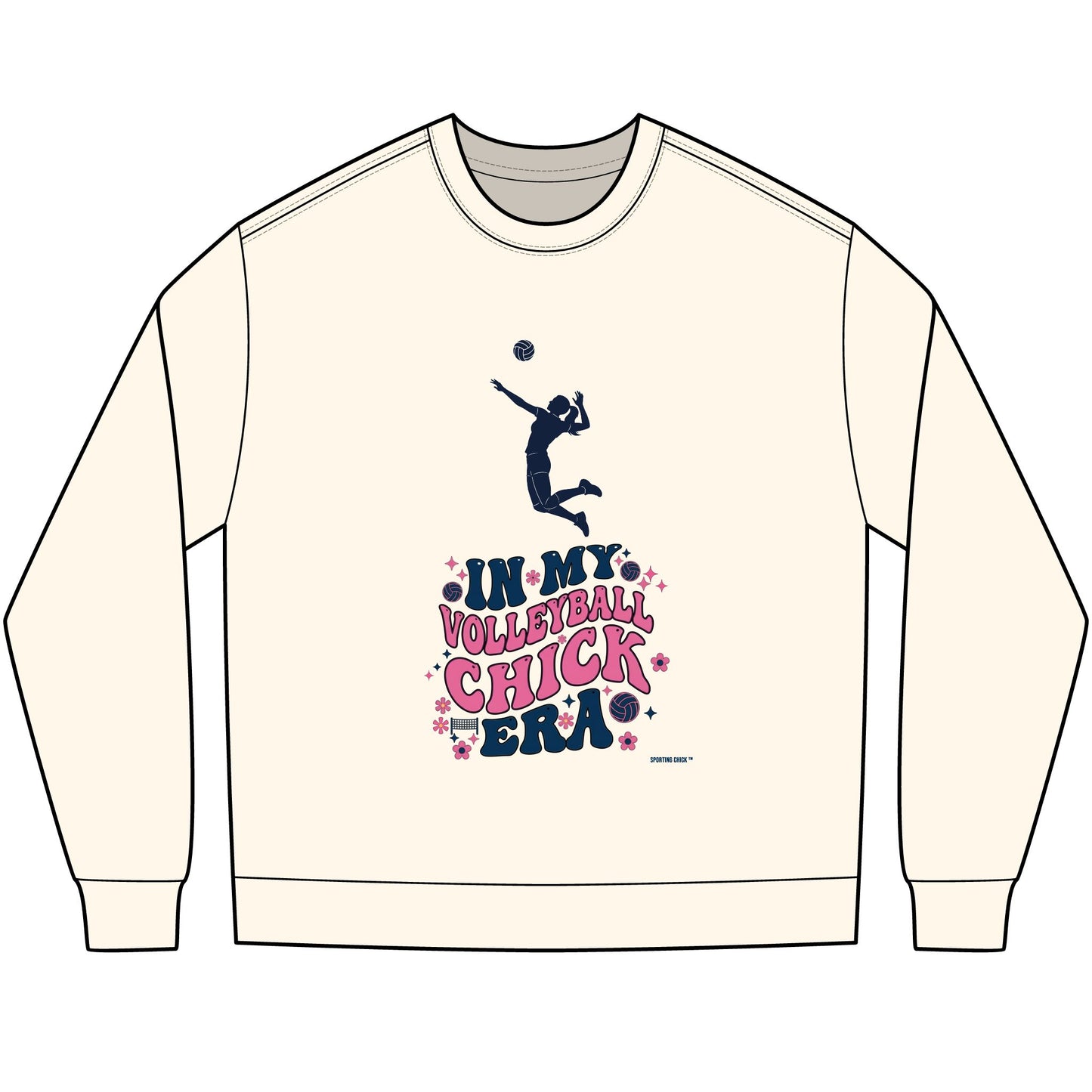 Volleyball Chick Era - long sleeve