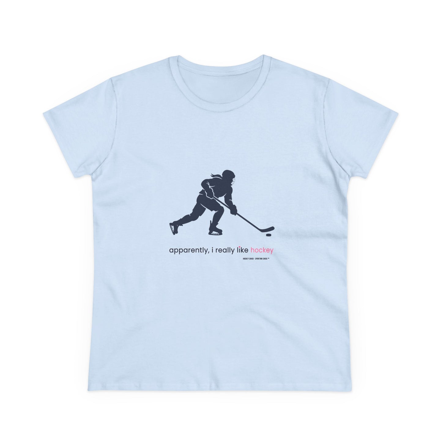 apparently, i really like hockey (blue)