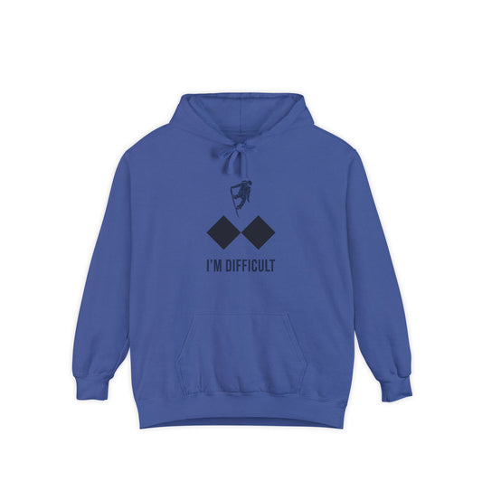 I'M DIFFICULT - Snowboard hoodie