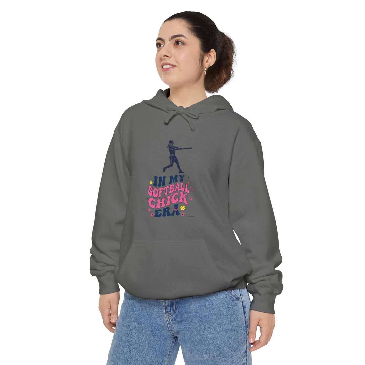 Softball Chick Era - Hoodie (blue)