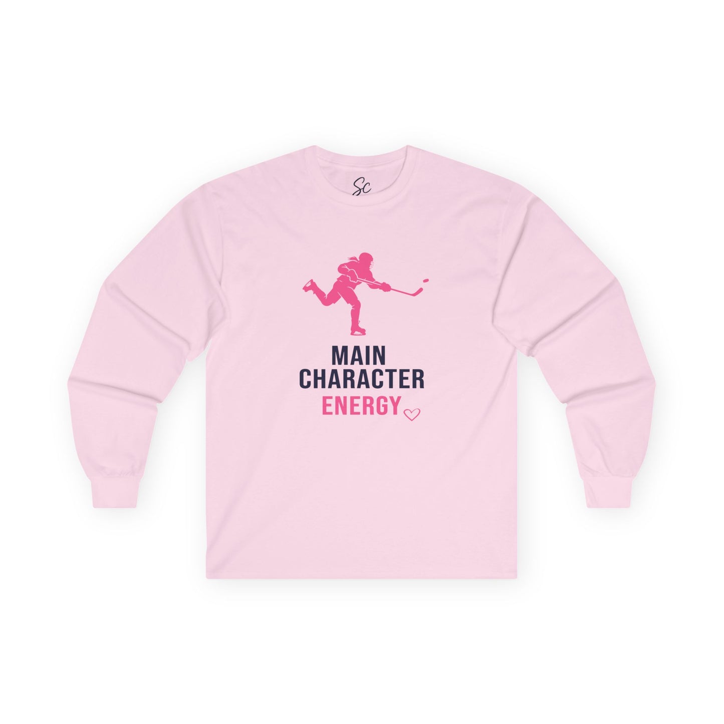 Main Character Energy - Hockey Long Sleeve