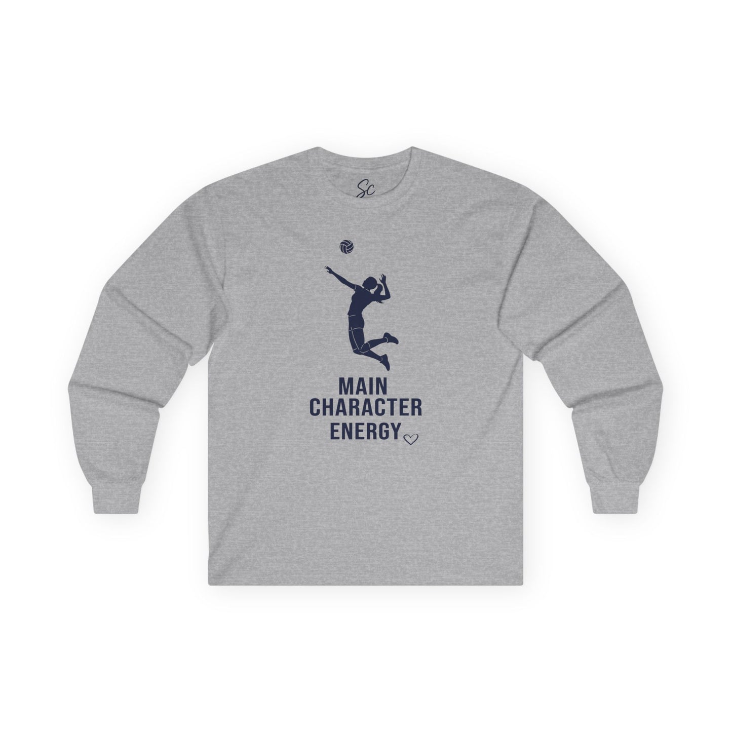 Main Character Energy - Volleyball Long Sleeve