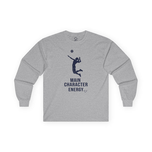 Main Character Energy - Volleyball Long Sleeve
