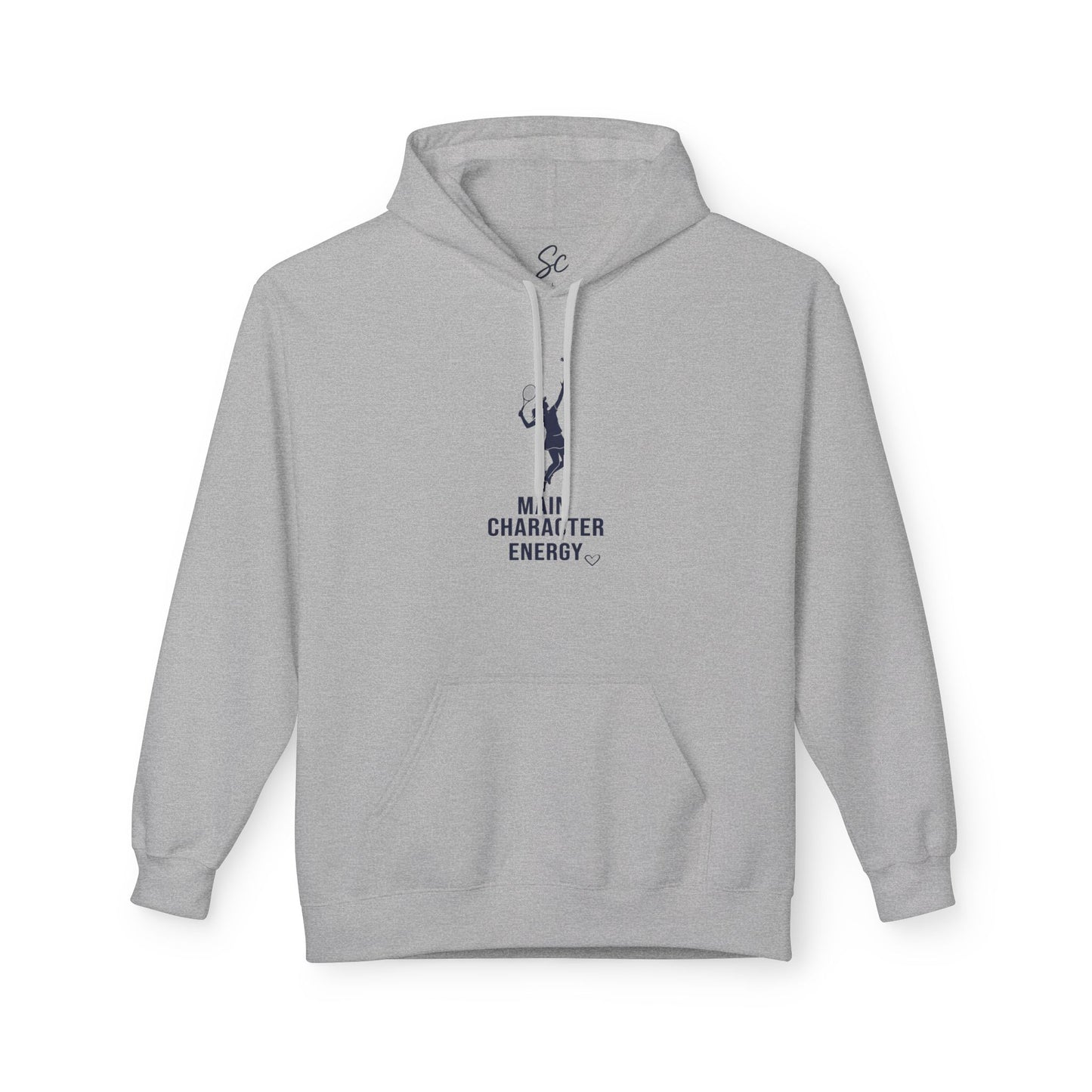 Main Character Energy - Tennis Hoodie
