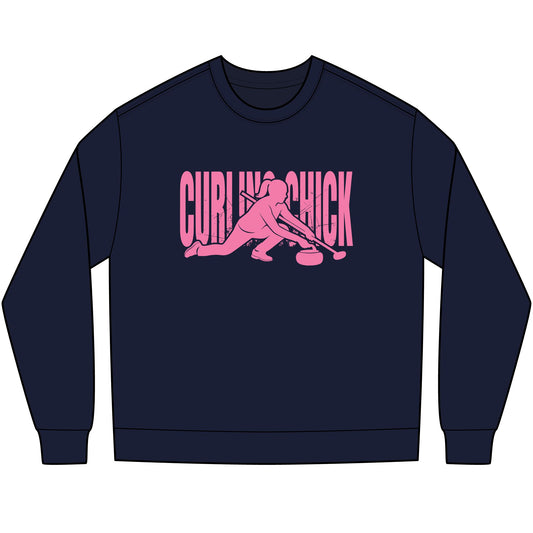 CURLING CHICK - Curling Long Sleeve
