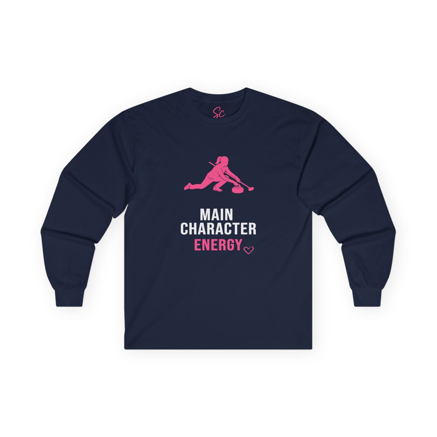 Main Character Energy - Curling Long Sleeve