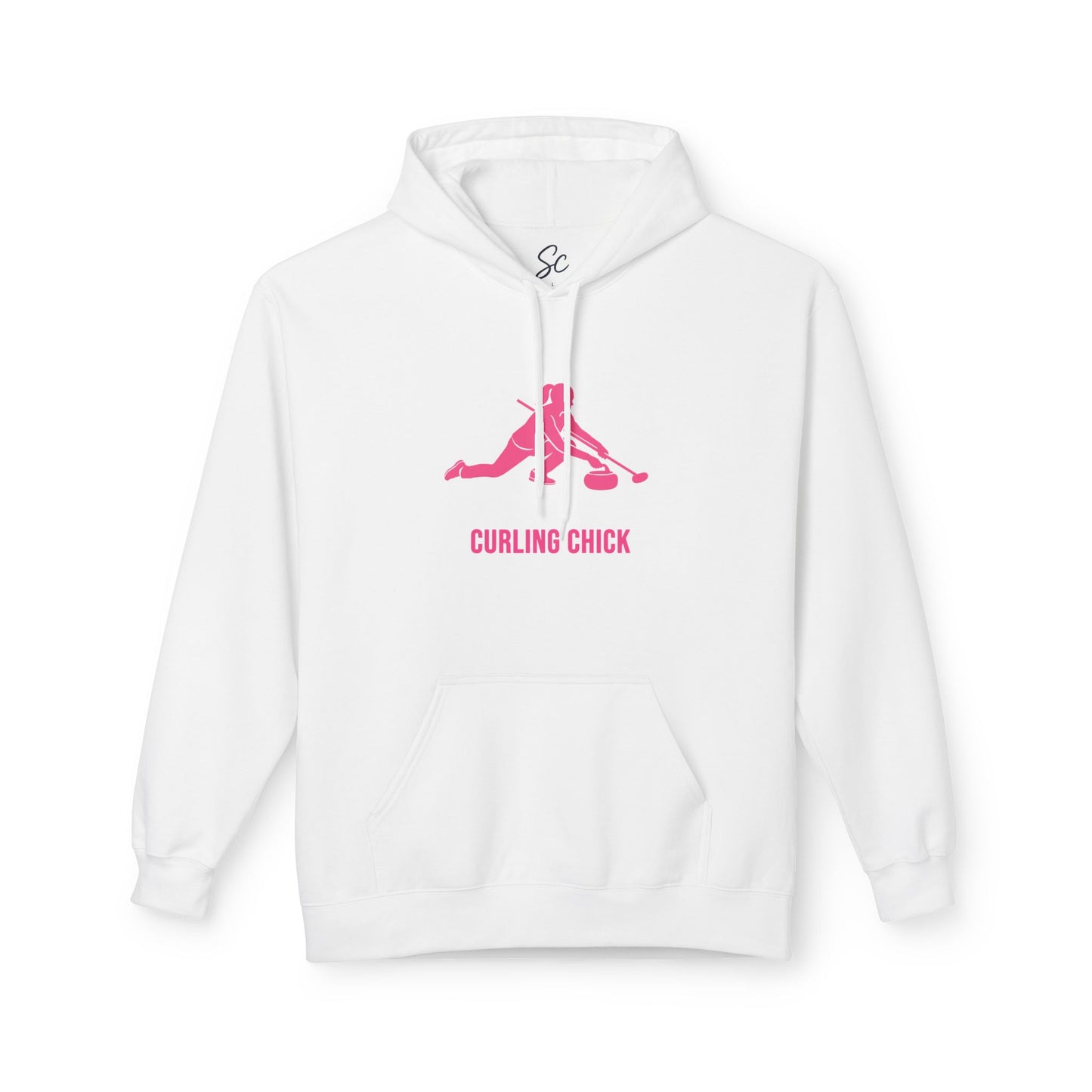 Curling Chick - Cheer Hoodie