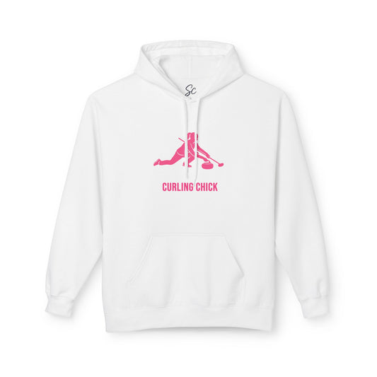 Curling Chick - Cheer Hoodie