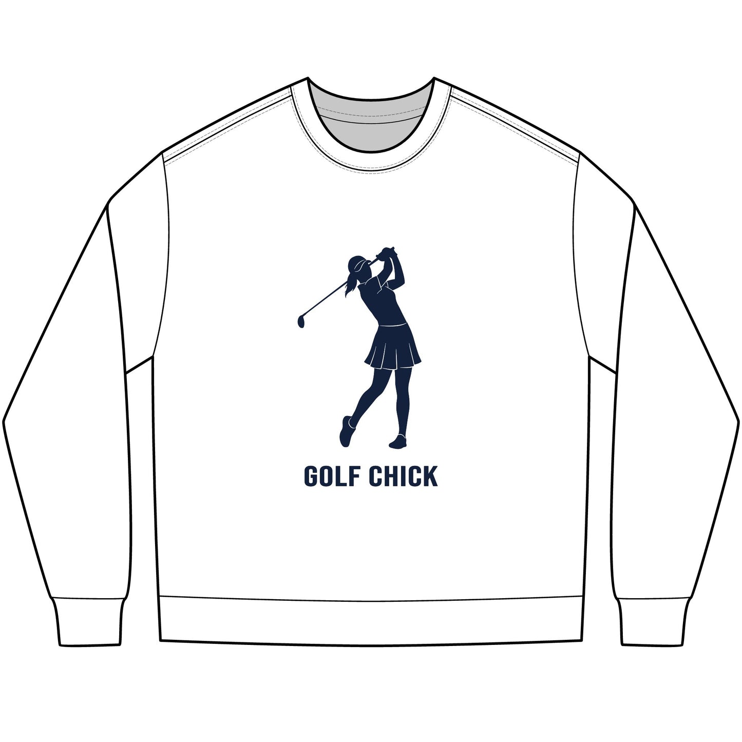 Golf Chick - long sleeve