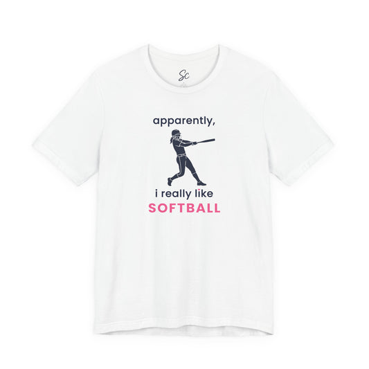 apparently, i really like softball - Softball T