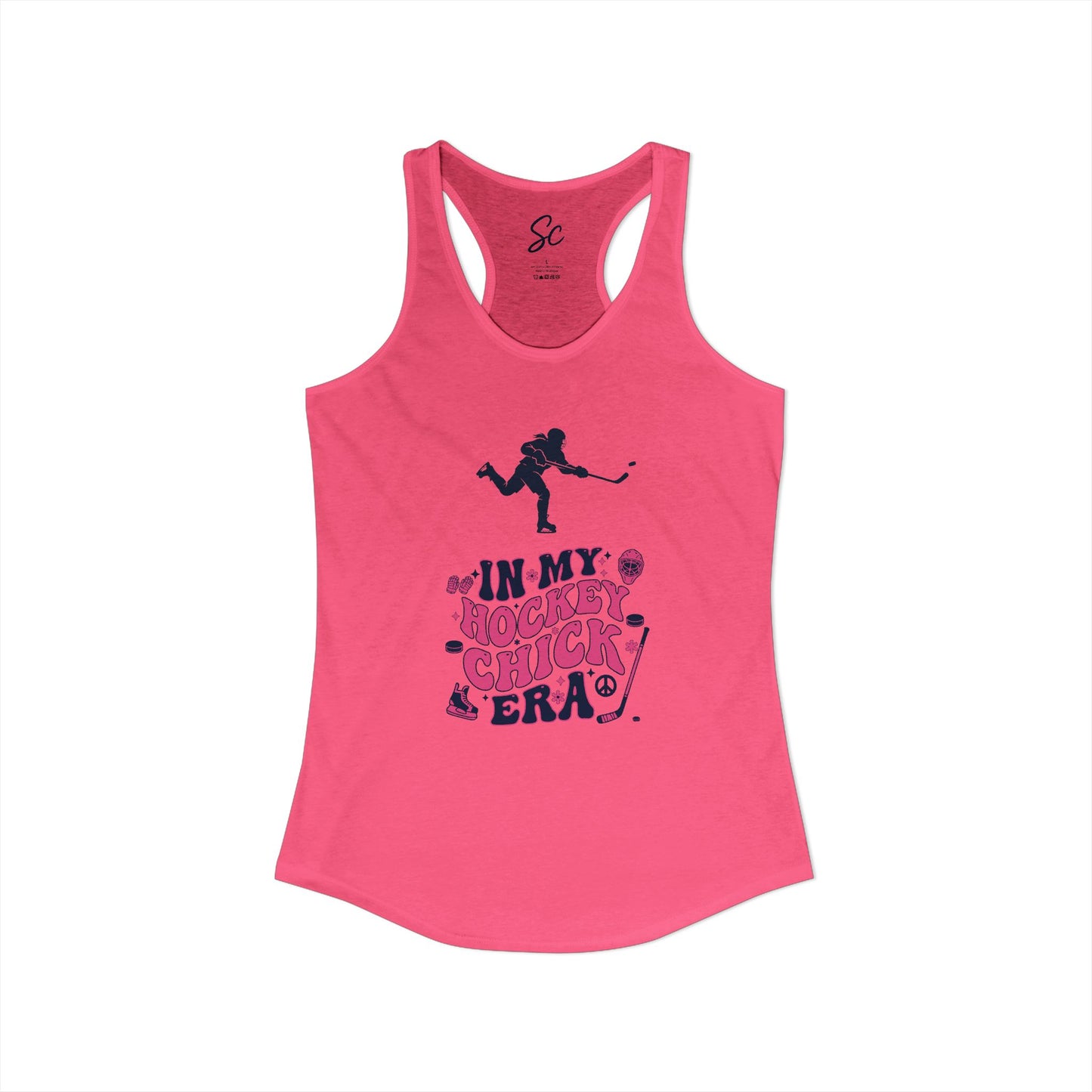 In My Era - Hockey Racer Back Tank