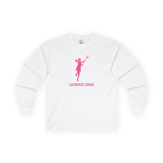 Lacrosse Chick - Hockey Long Sleeve