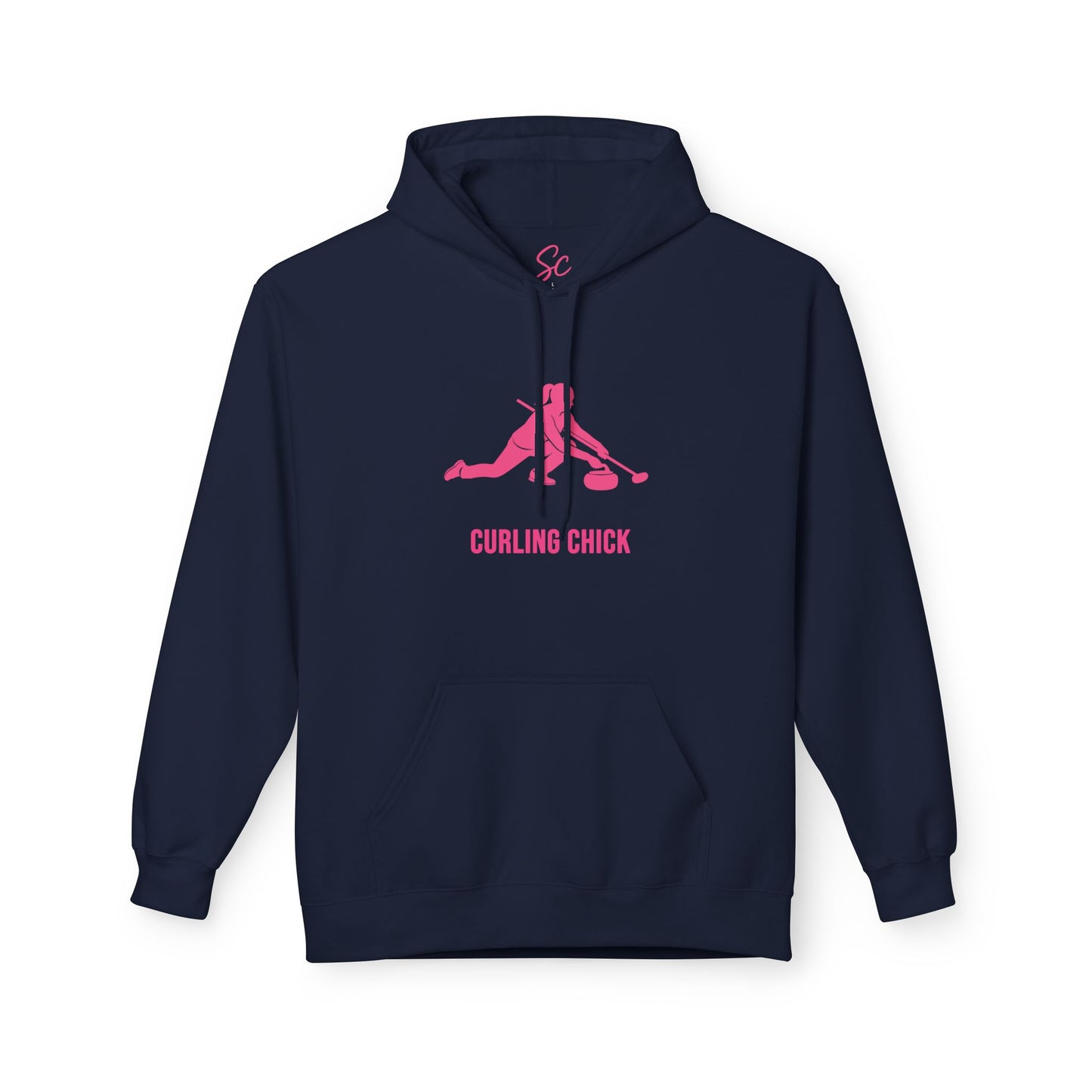 Curling Chick - Cheer Hoodie