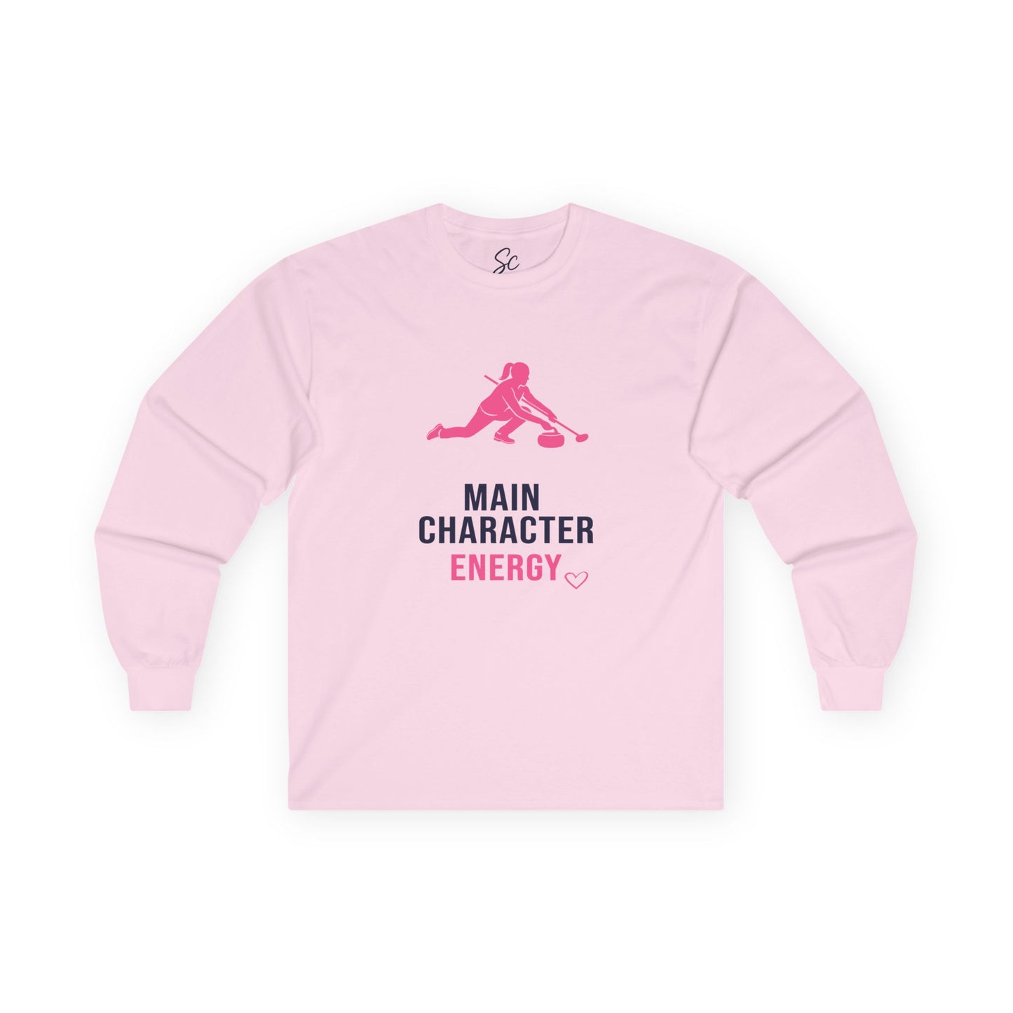 Main Character Energy - Curling Long Sleeve