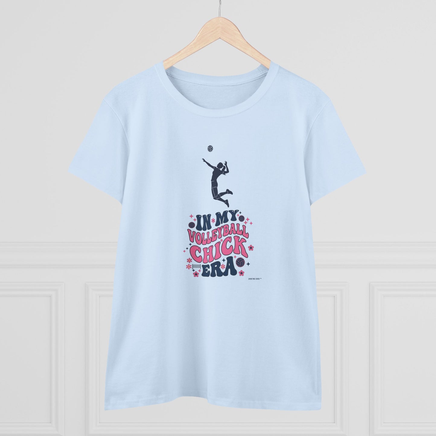 Volleyball Chick Era - T (blue)