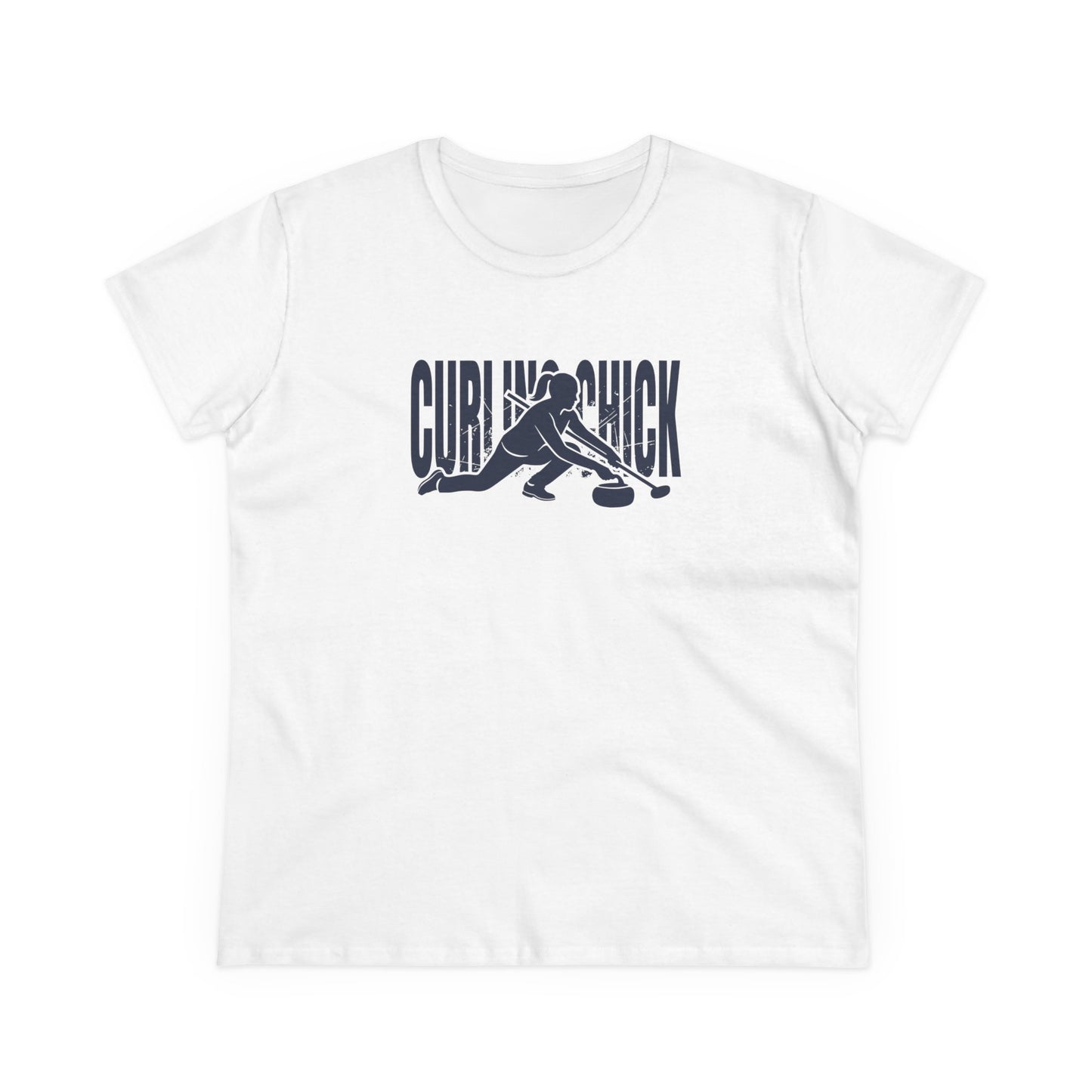 CURLING CHICK - Curling T