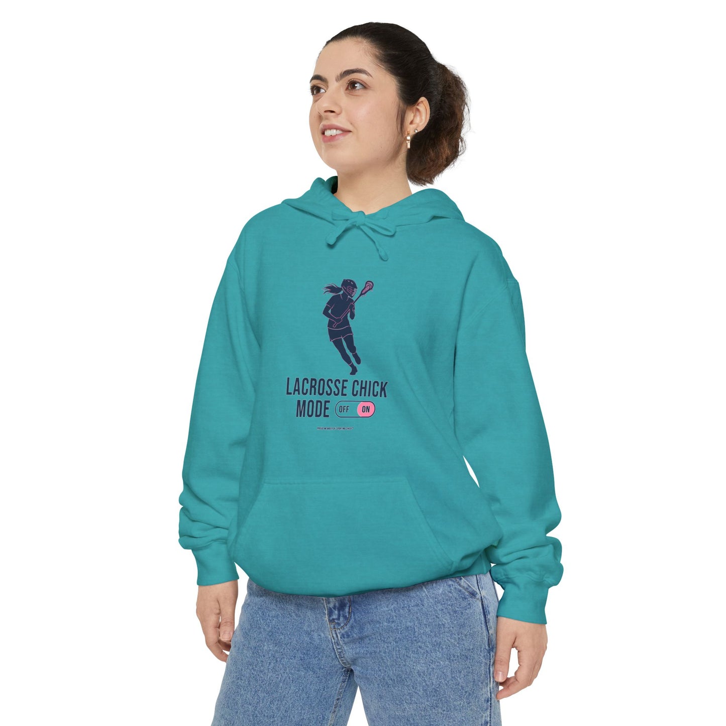 Lacrosse Chick Mode - Hoodie