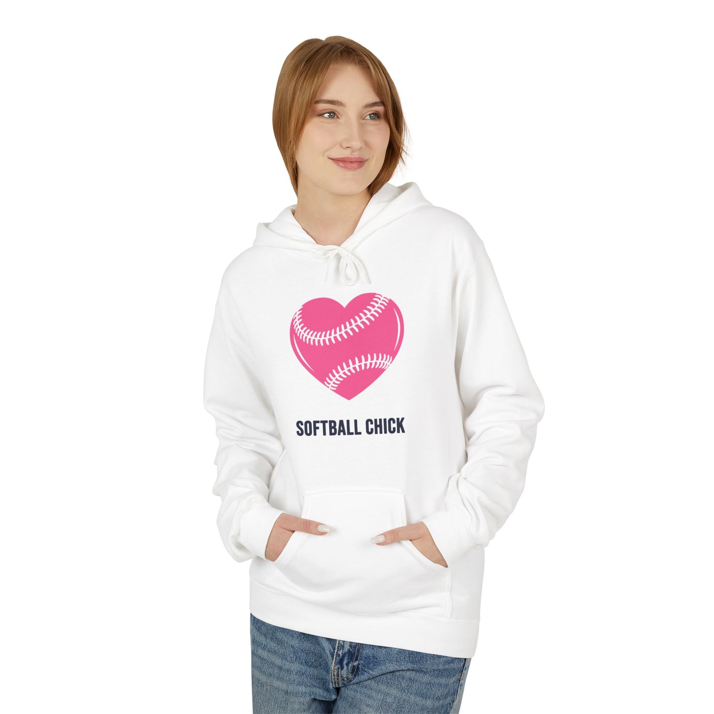 Love - Softball Hoodie