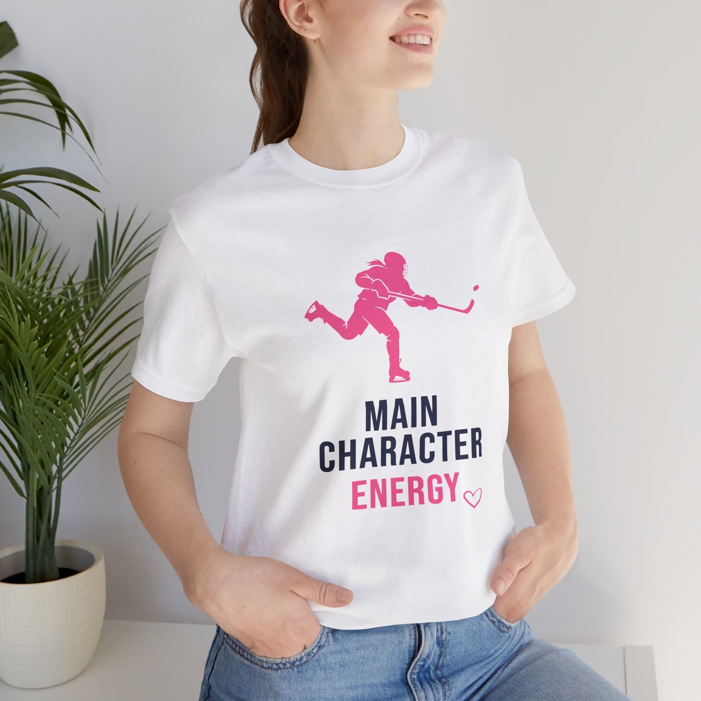 Main Character Energy - Hockey T