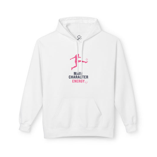 Main Character Energy - Soccer Hoodie