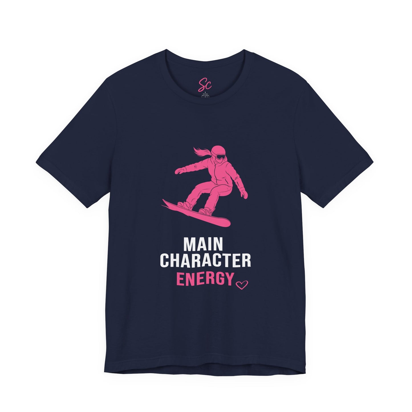 Main Character Energy - Snowboard T