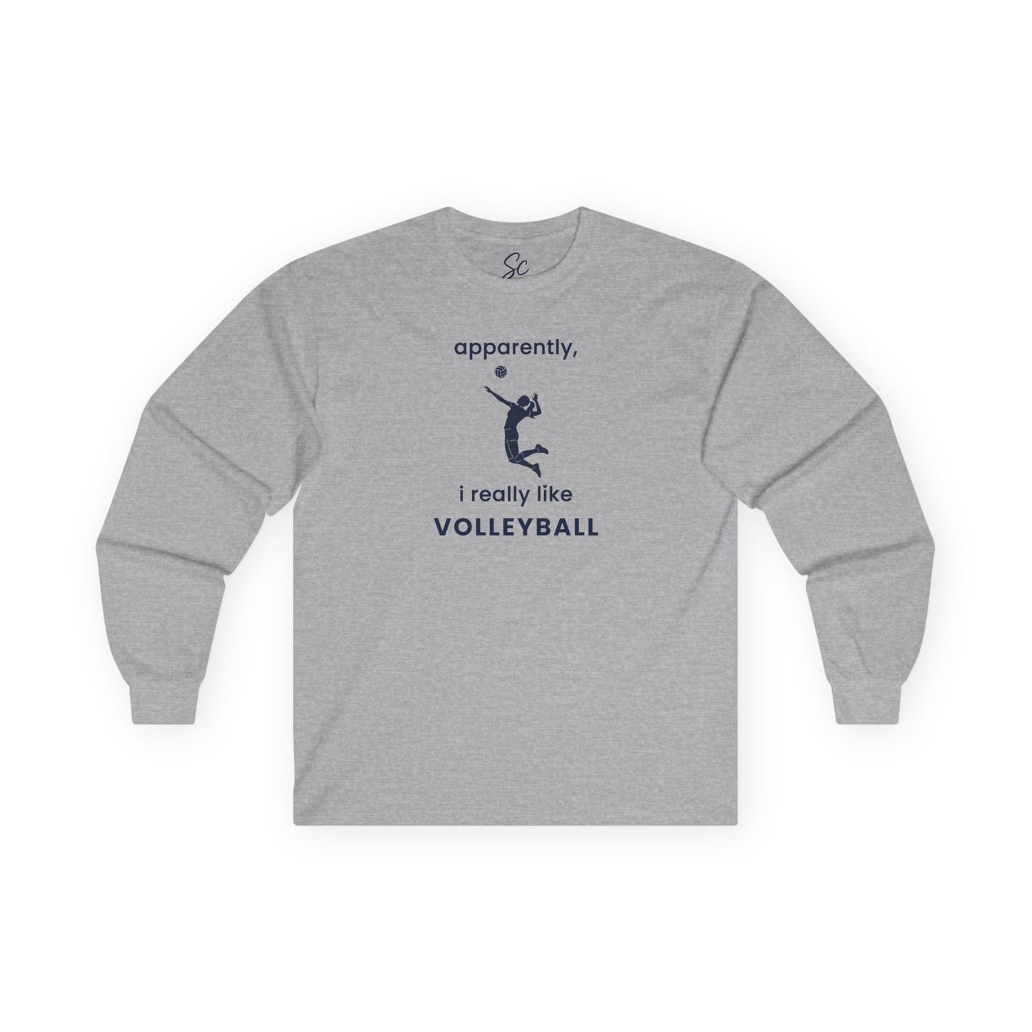 apparently, i really like volleyball - Volleyball Long Sleeve