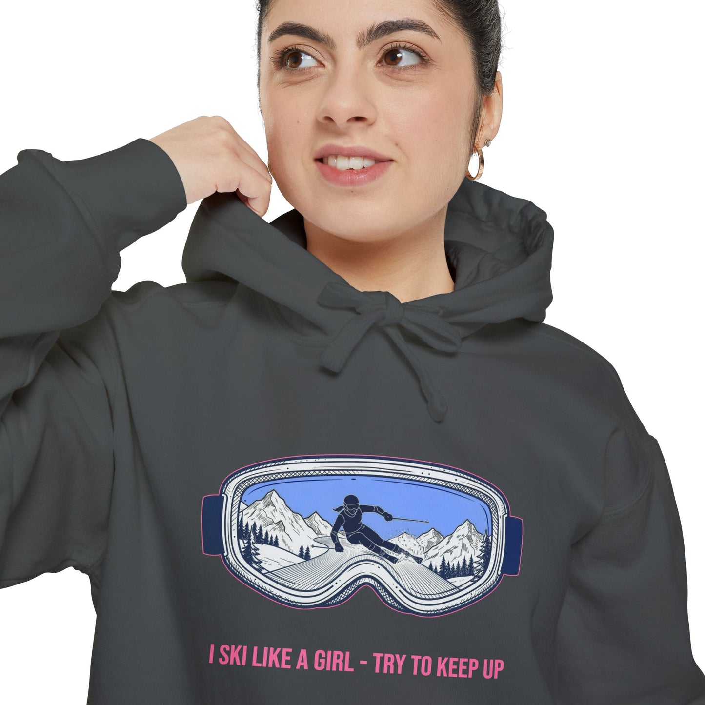 Ski Like a Girl - Ski Hoodie
