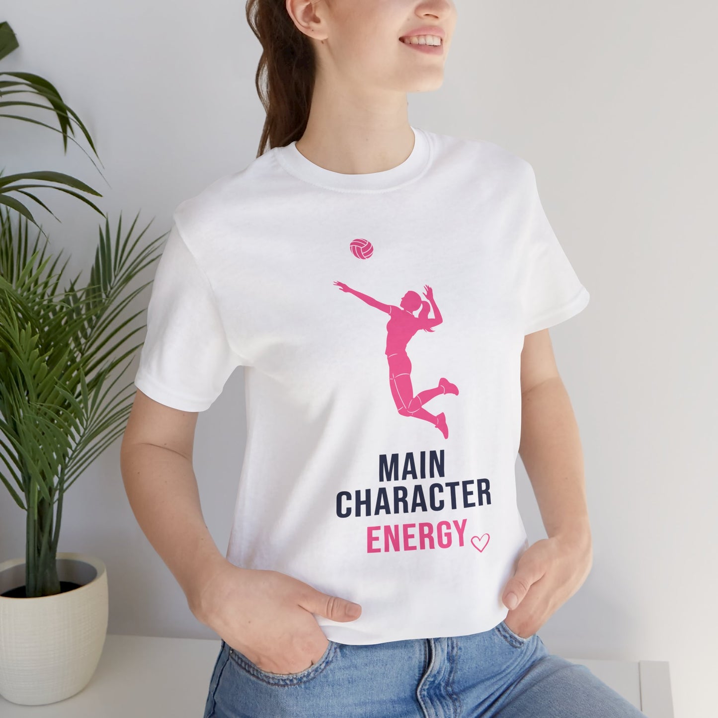 Main Character Energy - Volleyball T