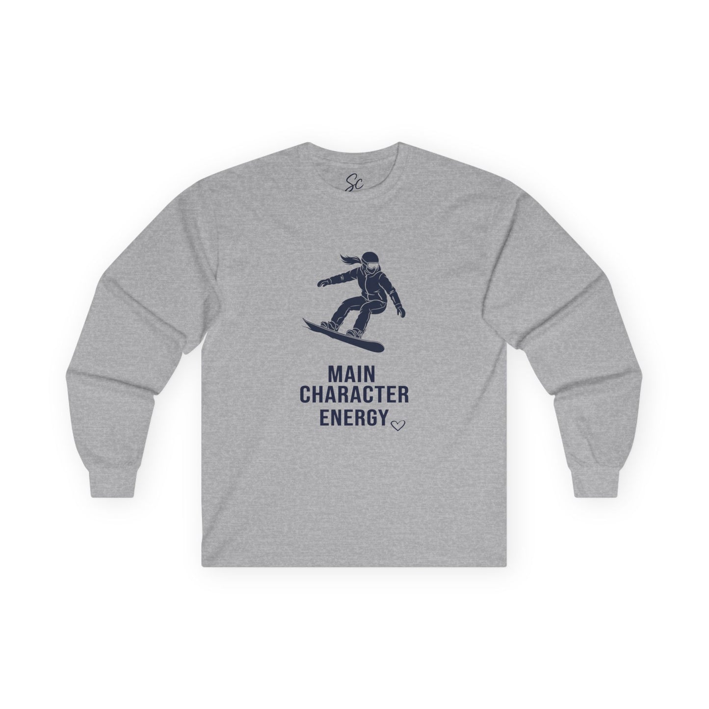Main Character Energy - Snowboard Long Sleeve
