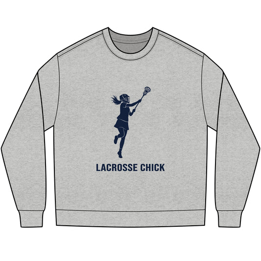 Lacrosse Chick - long sleeve