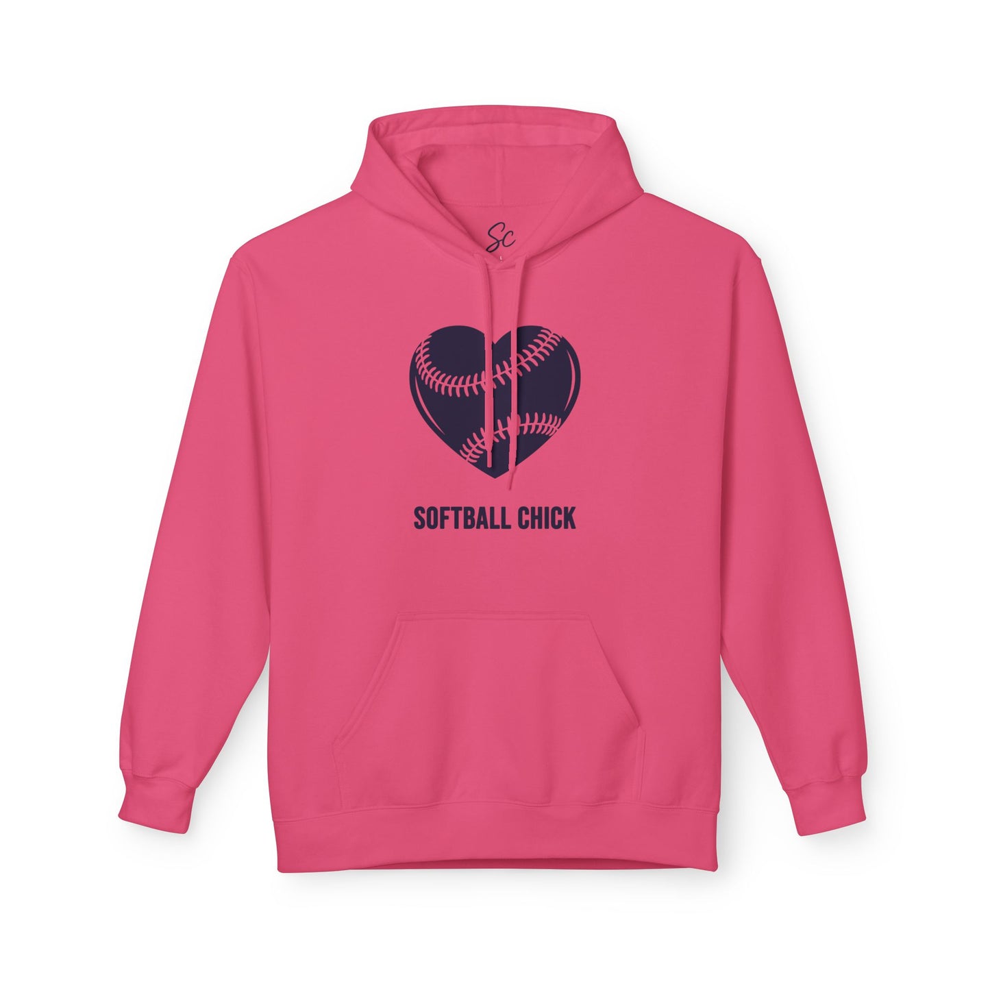 Love - Softball Hoodie