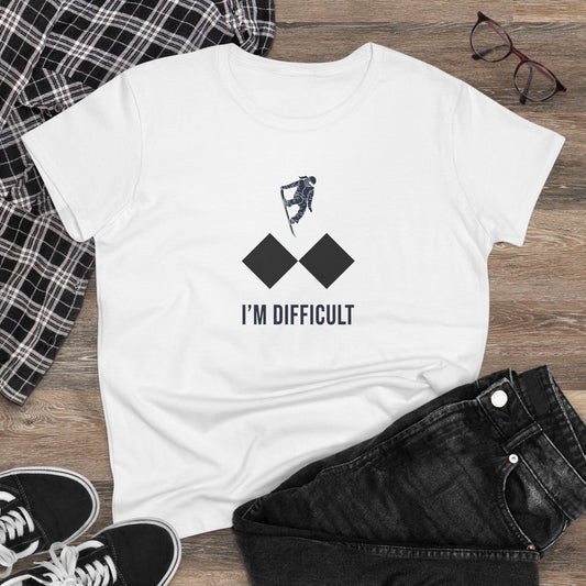 I'M DIFFICULT - Snowboard T