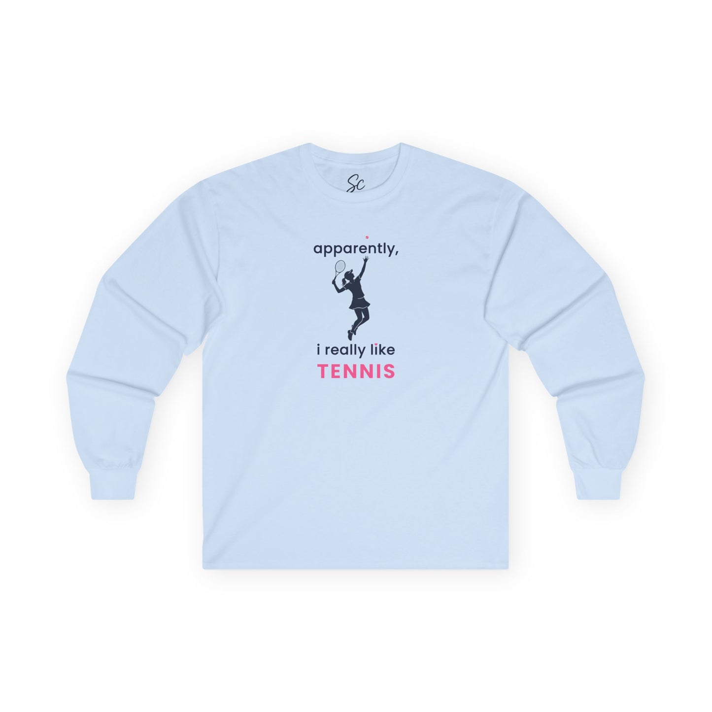 apparently, i really like tennis - Tennis Long Sleeve