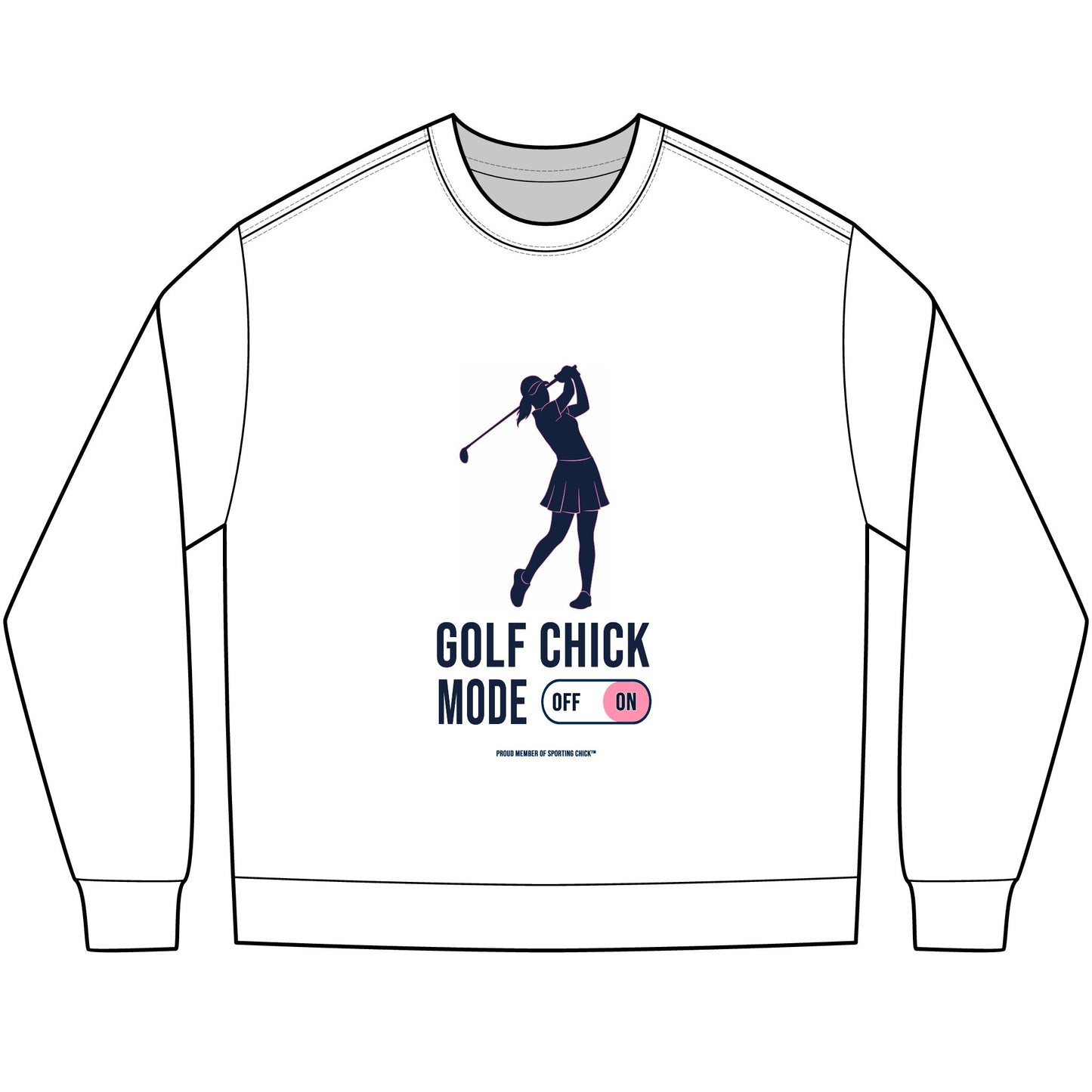 Golf Chick Mode - long sleeve