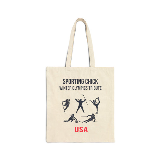 Winter Olympics Tribute Tote - Sporting Chick