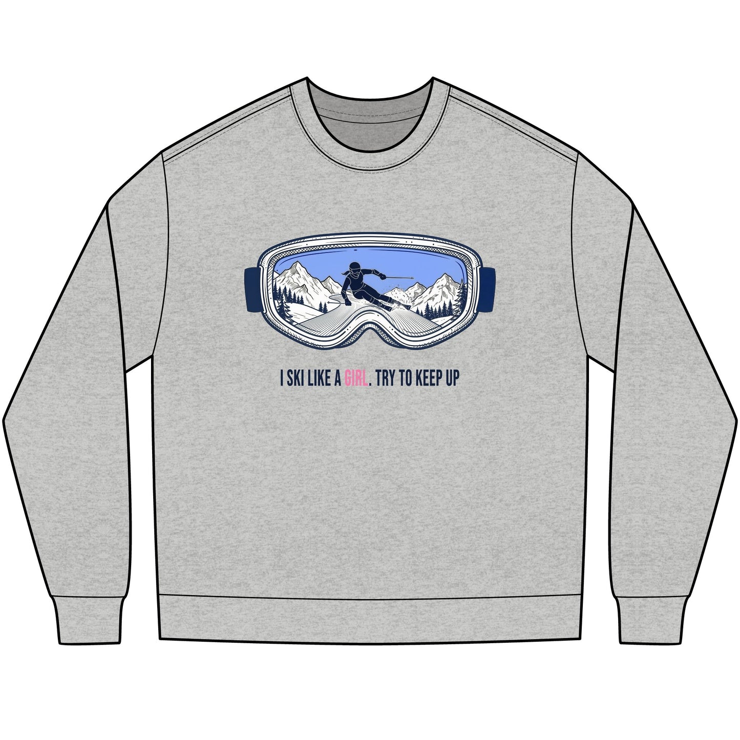 SKI LIKE A GIRL - Ski Long Sleeve