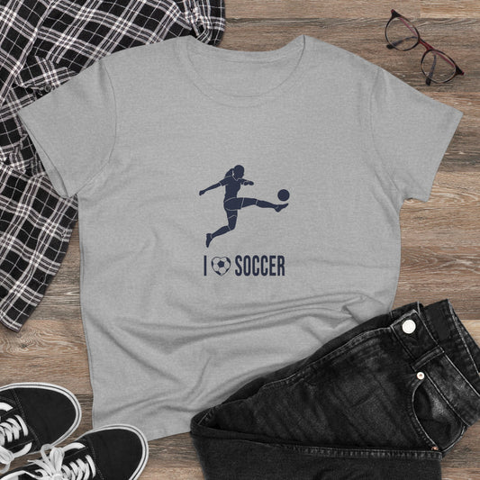 I heart soccer - T
