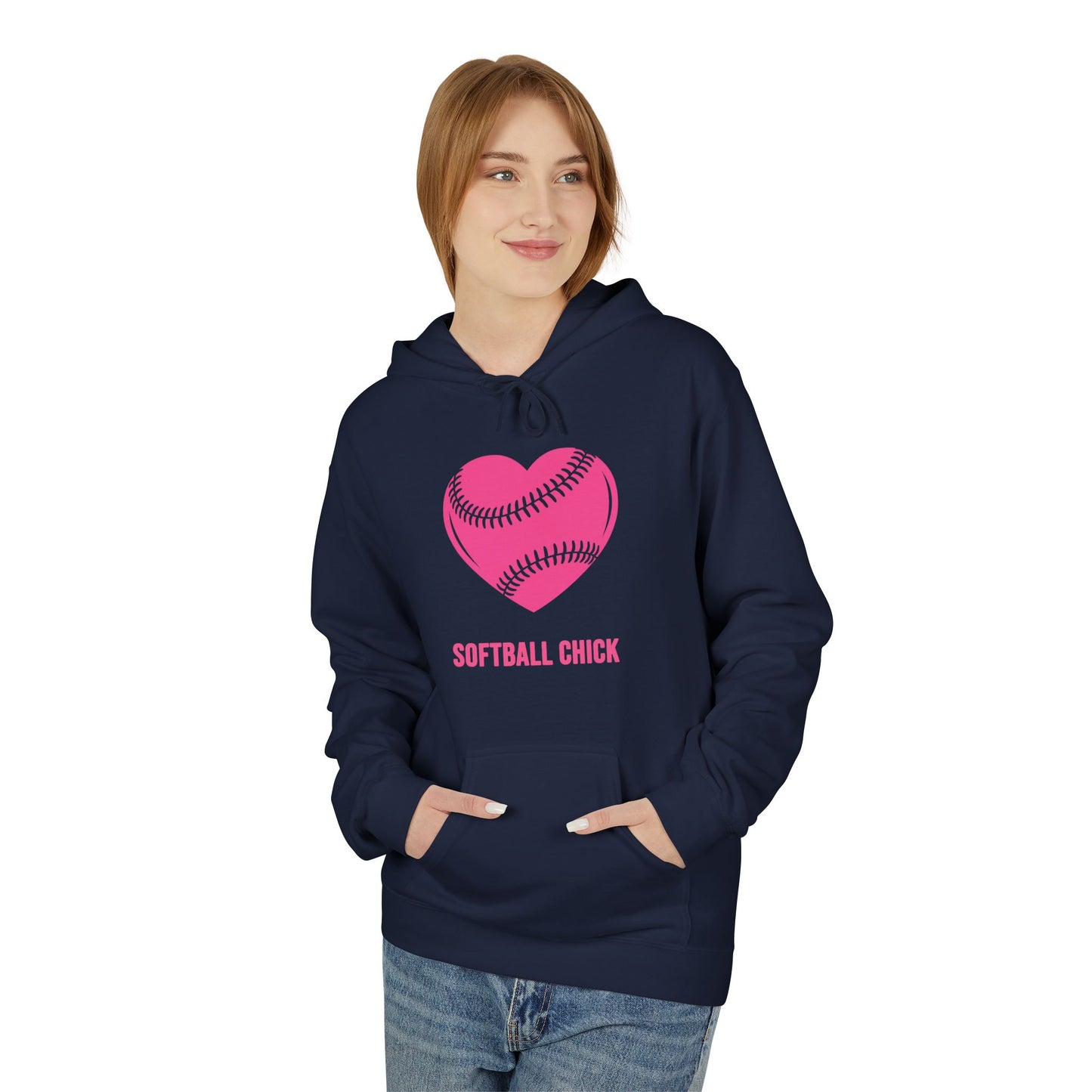 Love - Softball Hoodie