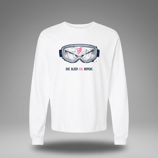 EAT. SLEEP. AIR. REPEAT. - Snowboard Long Sleeve